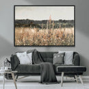 Abstract Wildflower Art Field Landscape Oil Painting Print,