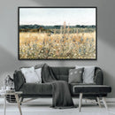 Wildflower Field Wall Art Canvas | Nature-Inspired Landscape