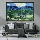 Olive Trees Van Gogh Wall Art Canvas Print