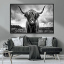 Scottish Cow Wall Art Canvas Print | Longhorn Wall Art | by MyGreatCanvas | Canvas Wall Art Prints | Photo Prints & Wall Decor