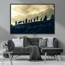 Fellowship Journey Wall Art – Fantasy Adventure Canvas Print by MyGreatCanvas | Canvas Wall Art Prints | Photo Prints & Wall Decor