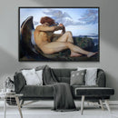 Fallen Angel Wall Art Canvas Print – Classic Art, Framed,