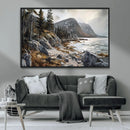 Serene Coastal View of Acadia National Park - Stunning