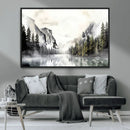Yosemite Valley Wall Art Canvas Print – Framed and Ready to
