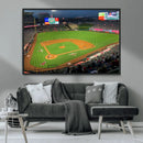 Angel Stadium Aerial Canvas Print – Los Angeles Angels