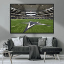 Dallas Cowboys Football Team Print - Arlington AT&T Stadium by MyGreatCanvas | Canvas Wall Art Prints | Photo Prints & Wall Decor