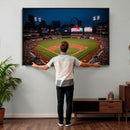 St. Louis Cardinals Baseball Team Print - Busch Stadium Wall