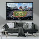 New York Mets Baseball Team Print - Citi Field Stadium Wall by MyGreatCanvas | Canvas Wall Art Prints | Photo Prints & Wall Decor