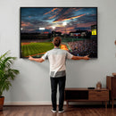 Fenway Park Wall Art Canvas Print | Large Baseball Stadium