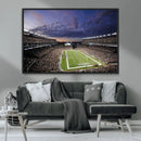 New England Patriots Football Team Print - Foxborough by MyGreatCanvas | Canvas Wall Art Prints | Photo Prints & Wall Decor