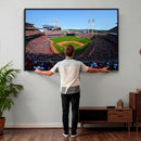 Cincinnati Reds Baseball Canvas Print - American Ball