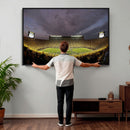 Michigan Wolverines Print - Michigan Stadium Wall Art Canvas