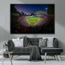 Houston Astros Baseball Print Canvas - Houston Minute Maid