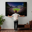 Houston Astros Baseball Print Canvas - Houston Minute Maid