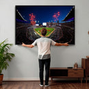 Truist Park Atlanta Braves Baseball Stadium Wall Art Print |