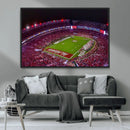 Bryant-Denny Stadium Night Game Triple Canvas Wall Art - by MyGreatCanvas | Canvas Wall Art Prints | Photo Prints & Wall Decor
