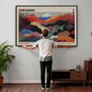 Yayoi Kusama Wall Art – Framed Japanese Abstract Art Print,