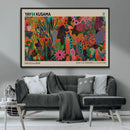 Framed Yayoi Kusama 1986 Wall Art Print – Japanese Wall Art