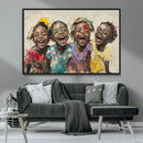 Shai Yossef style Joyful Childhood Canvas Wall Art - by MyGreatCanvas | Canvas Wall Art Prints | Photo Prints & Wall Decor