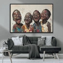 Shai Yossef Print - Joyful Childhood Canvas Wall Art -