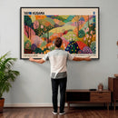 Yayoi Kusama Japanese Art Canvas Print, Abstract Art, Large