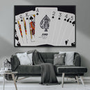 Poker Wall Art - Playing Cards Canvas Wall Art Print - Ace by MyGreatCanvas | Canvas Wall Art Prints | Photo Prints & Wall Decor
