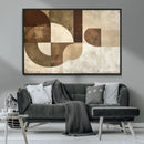 Wabi Sabi Geometric Wall Art | Abstract Modern Minimalist