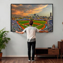 Chicago Wrigley Field Wall Art Canvas Print – Iconic