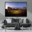 Iowa Hawkeyes Kinnick Stadium Wall Art Canvas Print, Framed