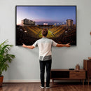 Iowa Hawkeyes Kinnick Stadium Wall Art Canvas Print, Framed
