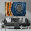 Abstract Tree Rings Wall Art Canvas Print – Modern Wood by MyGreatCanvas | Canvas Wall Art Prints | Photo Prints & Wall Decor