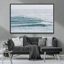 Ocean Waves Wall Art Canvas Print – Framed Surfer Lineup by MyGreatCanvas | Canvas Wall Art Prints | Photo Prints & Wall Decor