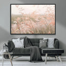Pastel Grasses Wall Art Canvas Print – Framed Soft Meadow