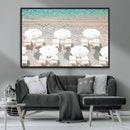 Calm Beach Wall Art – Framed Turquoise Water Canvas Artwork, by MyGreatCanvas | Canvas Wall Art Prints | Photo Prints & Wall Decor