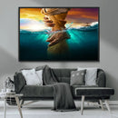 Faith Wall Decor Canvas Print – Framed Christian Art Picture by MyGreatCanvas | Canvas Wall Art Prints | Photo Prints & Wall Decor