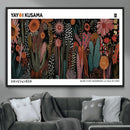Modern Japanese Wall Art Canvas Print – Framed Abstract