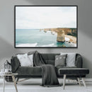 Twelve Apostles Wall Art Canvas Print – Framed Coastal