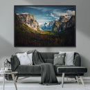 Yosemite National Park Wall Art Canvas Print – Framed