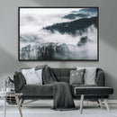 Foggy Forest Landscape Wall Art Canvas Print – Misty by MyGreatCanvas | Canvas Wall Art Prints | Photo Prints & Wall Decor