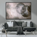 Abstract Grey Gold Wall Art – Modern Geometric Canvas by MyGreatCanvas | Canvas Wall Art Prints | Photo Prints & Wall Decor