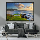 Pebble Beach Golf Links Wall Art Canvas Print – Iconic by MyGreatCanvas | Canvas Wall Art Prints | Photo Prints & Wall Decor