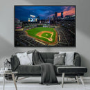Target Field Wall Art Canvas Print – Baseball Stadium Scene, by MyGreatCanvas | Canvas Wall Art Prints | Photo Prints & Wall Decor