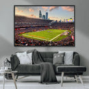 Chicago Bears Soldiers Field Wall Art Canvas Print – Framed