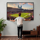 Chicago Bears Soldiers Field Wall Art Canvas Print – Framed
