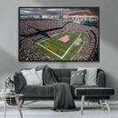 Chicago Bears Soldiers Field Wall Art Canvas Print – Framed