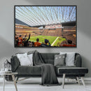 Cleveland Browns Stadium Wall Art Canvas Print – Framed NFL