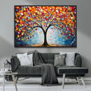 Vibrant Tree of Life Canvas Wall Art – Colorful Abstract by MyGreatCanvas | Canvas Wall Art Prints | Photo Prints & Wall Decor