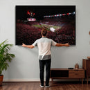 William Brice Stadium Wall Art Print – Baseball Game Room