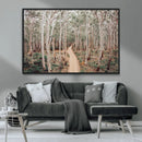 Forest Dirt Road Wall Art Canvas Print, Scenic Woodland by MyGreatCanvas | Canvas Wall Art Prints | Photo Prints & Wall Decor