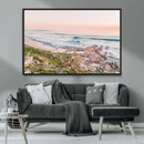 Coastal Cliffside Wall Art Canvas Print, Ocean Shore by MyGreatCanvas | Canvas Wall Art Prints | Photo Prints & Wall Decor